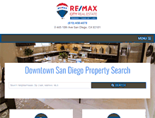 Tablet Screenshot of buysellrentsandiego.com